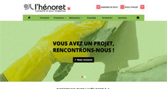 Desktop Screenshot of lhenoret.com