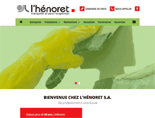 Tablet Screenshot of lhenoret.com